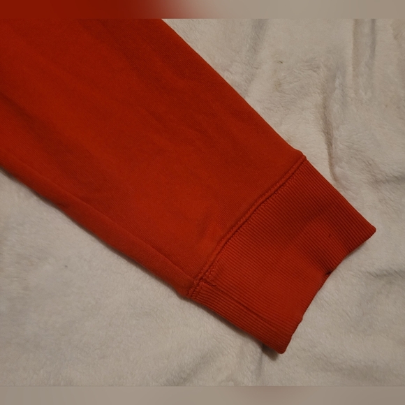 ​Lilly Pulitzer Luxletic Beach Comber Pullover Ruby Red Gold Zips Size XL - Picture 6 of 15